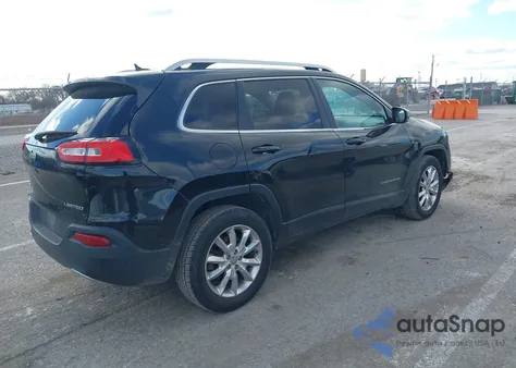 2015 Jeep Cherokee Limited z USA, uszkodzony, nr VIN 1C4PJMDBXFW763874